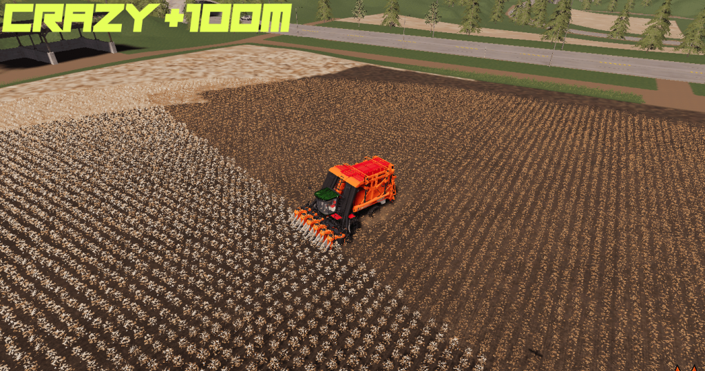 Crazy M Caseih Modul Express Cotton Harvester Fs