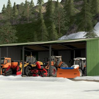 Pack Schuppen Metall V Fs Landwirtschafts Simulator Mods