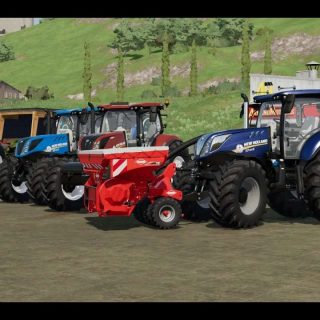 New Holland T7 SWB V1 0 Mod Landwirtschafts Simulator 19 Mods LS19 Mods