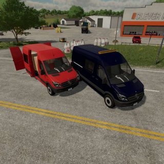 Mercedes Benz Sprinter X Autoload V Mod Landwirtschafts