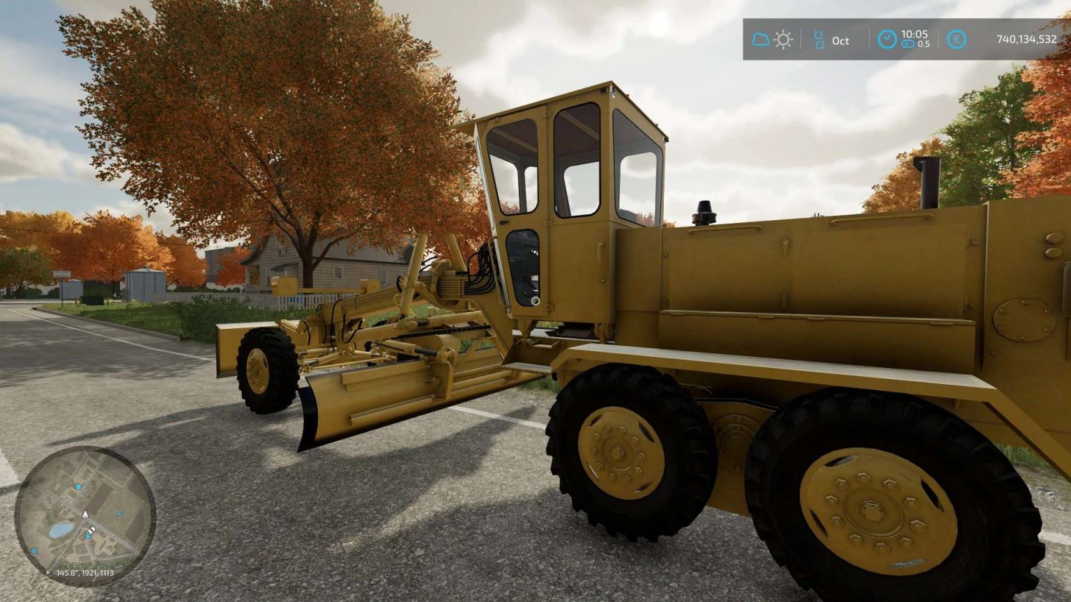 FS22 Grader DZ 143 V1 0 Landwirtschafts Simulator 25 Mods LS25 Mods