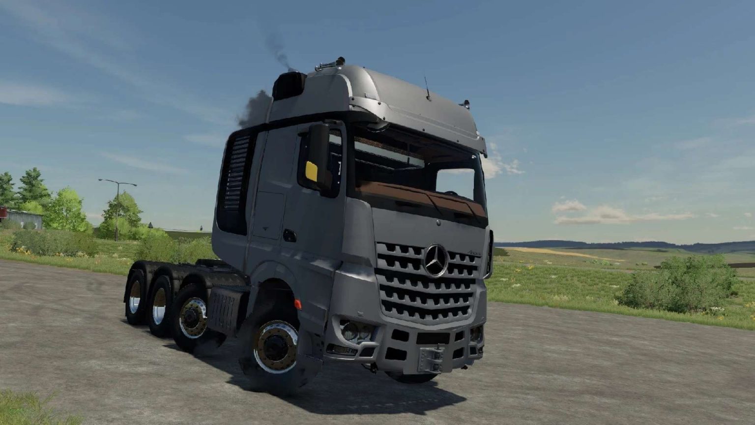 MERCEDES Benz AROCS SLT V1 0 0 0 Mod Landwirtschafts Simulator 25