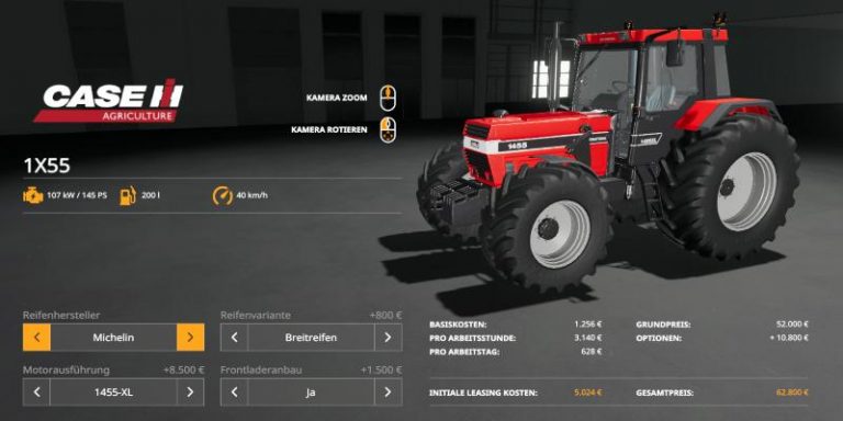 Case Ih 1x55 Traktor V10 Fs19 Landwirtschafts Simulator 19 Mods Ls19 Mods 3754