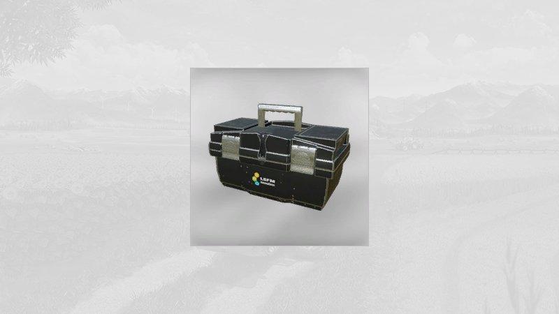 Toolbox mod. ФС 19 ящик с инструментами. ФС 19 ремонтный ящик. Box fs19. Переносной ящик с инструментами для ФС 19.