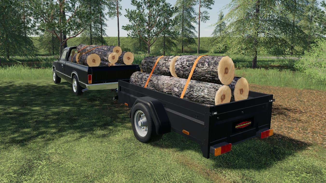 Boeckmann Car Trailer V1201 Fs19 Landwirtschafts Simulator 19 Mods Ls19 Mods 4097