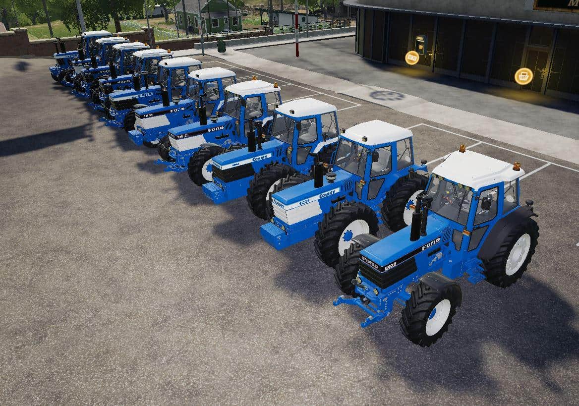 Ford Tractor Pack V10 Fs19 Landwirtschafts Simulator 19 Mods Ls19 Mods