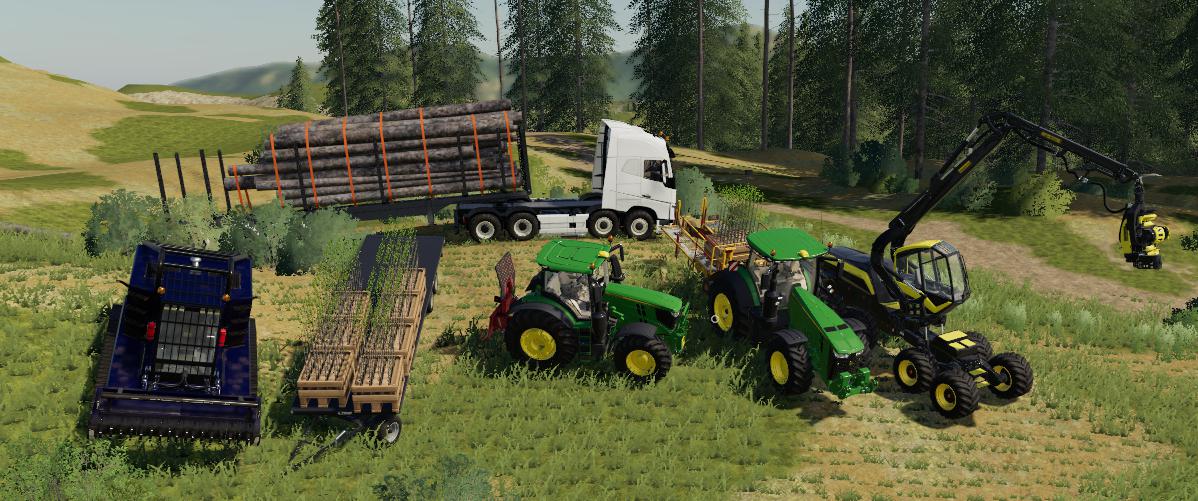 Forest Pack V1000 Fs19 Landwirtschafts Simulator 19 Mods Ls19 Mods