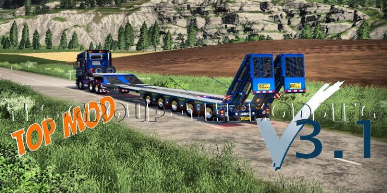 Low Loader Doll V3001 Fs19 Landwirtschafts Simulator 19 Mods Ls19 Mods 0068