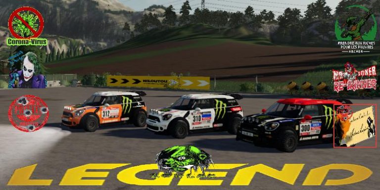 MINI ALL4 300 DAKAR v1.5 FS19 | Landwirtschafts Simulator 25 Mods ...