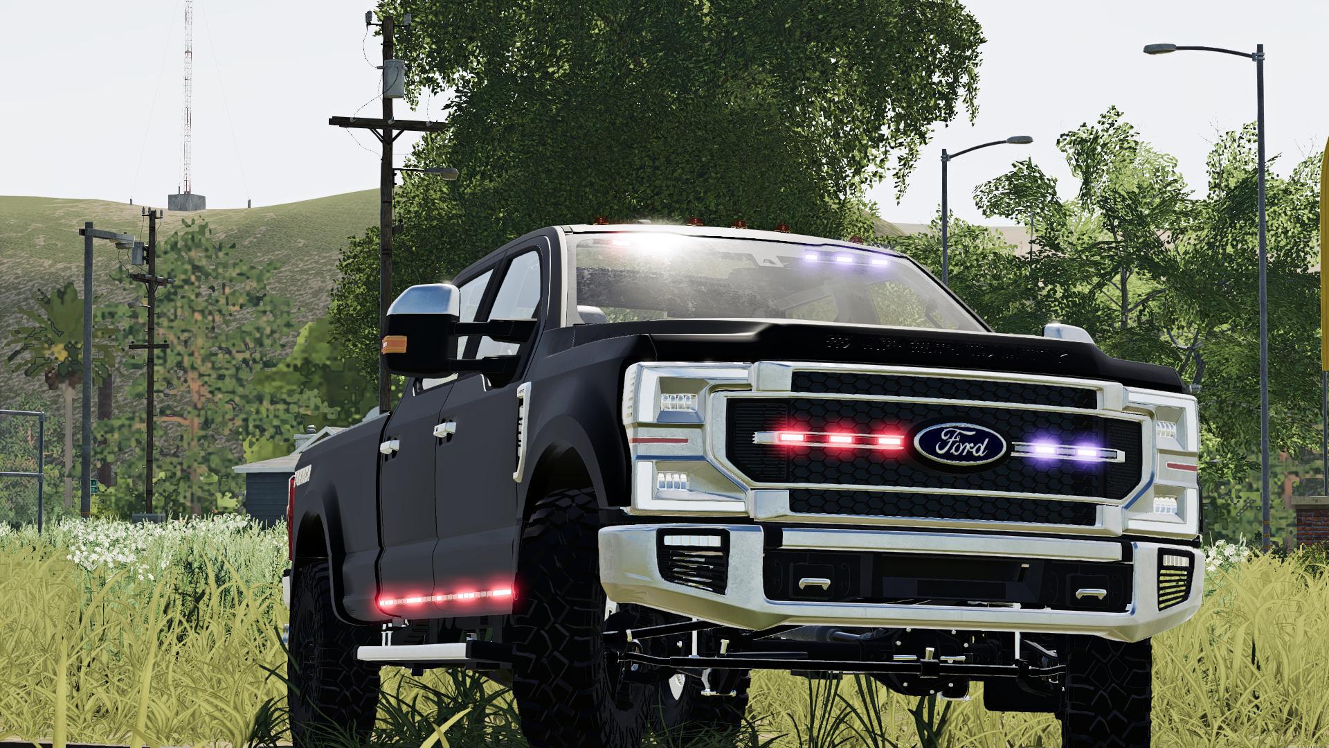 2020 Ford Ghost Police Truck V122 Fs19 Landwirtschafts Simulator 19