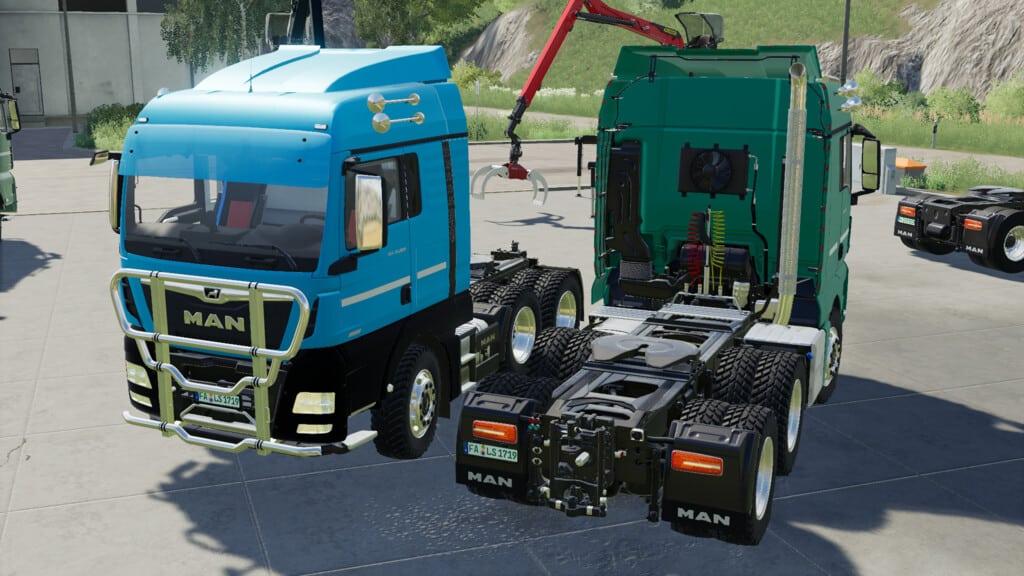 Man Tgx Semi Truck Pack V1001 Fs19 Landwirtschafts Simulator 19 Mods Ls19 Mods 6488