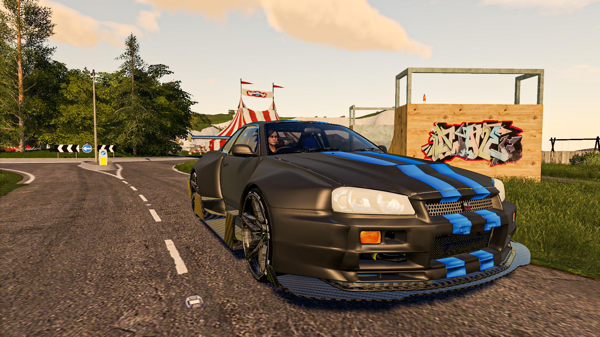 Nissan Skyline Gtr R34 V10 Fs19 Landwirtschafts Simulator 19 Mods Ls19 Mods 0208