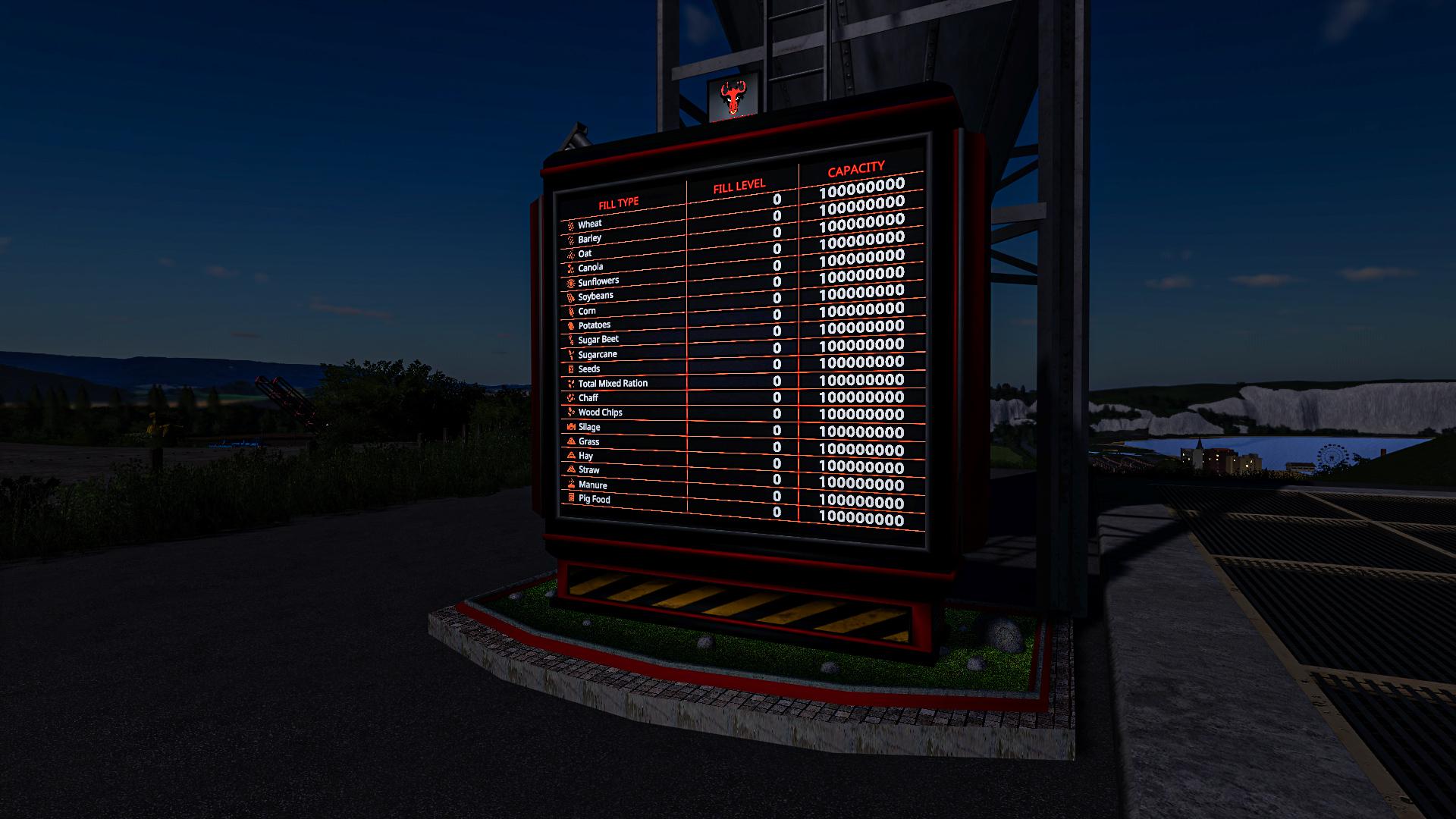 Led Panel Silo Display V10 Fs19 Landwirtschafts Simulator 19 Mods Ls19 Mods 1363