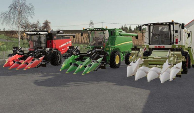 Cornheaders Pack 6row V10 Fs19 Landwirtschafts Simulator 19 Mods