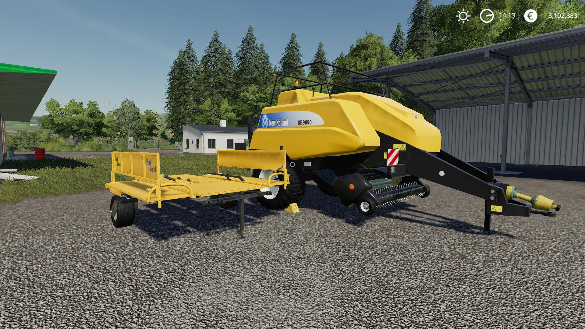 Hesston Big Baler V11 Fs19 Landwirtschafts Simulator 19 Mods Ls19 Mods 2787