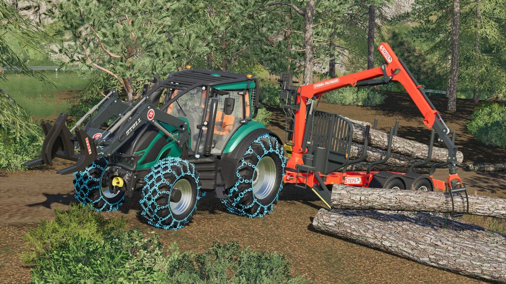 Valtra T Forest Pack V10 Fs19 Landwirtschafts Simulator 19 Mods Ls19 Mods 1254