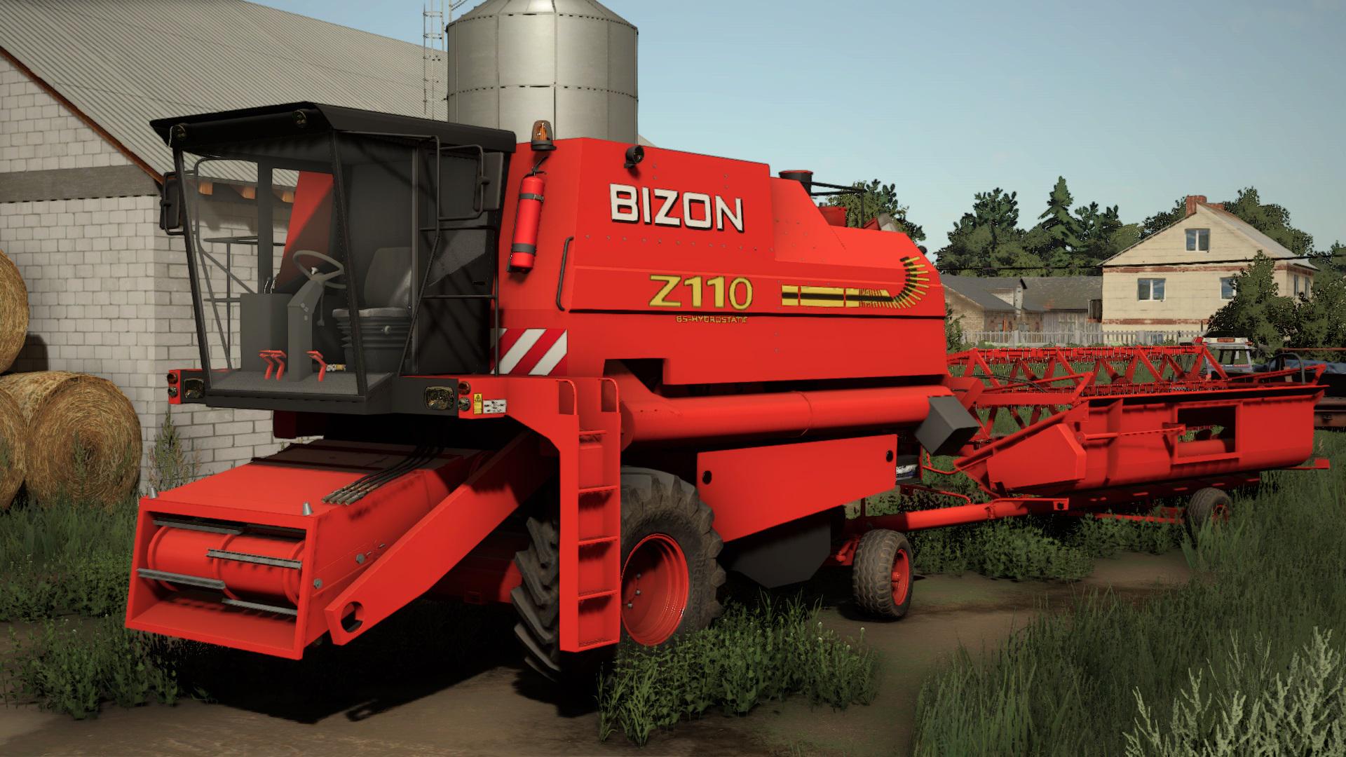 Bizon 888. Комбайн Бизон z110. Комбайн Бизон BS z110. Fs19 Bizon bs110. Комбайн Бизон BS z110 барабан.