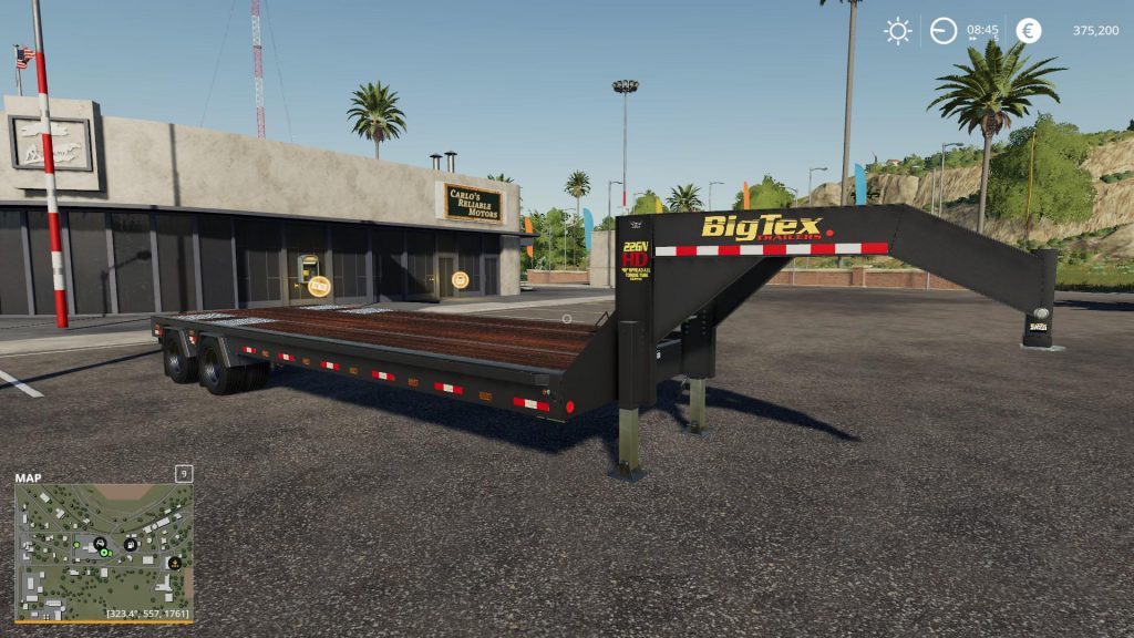 Bigtex Trailer Logging V Fs Landwirtschafts Simulator Mods