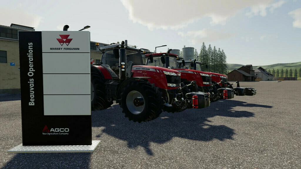 Agco Dealer Sign Pack V111 Fs19 Landwirtschafts Simulator 19 Mods Ls19 Mods 7115