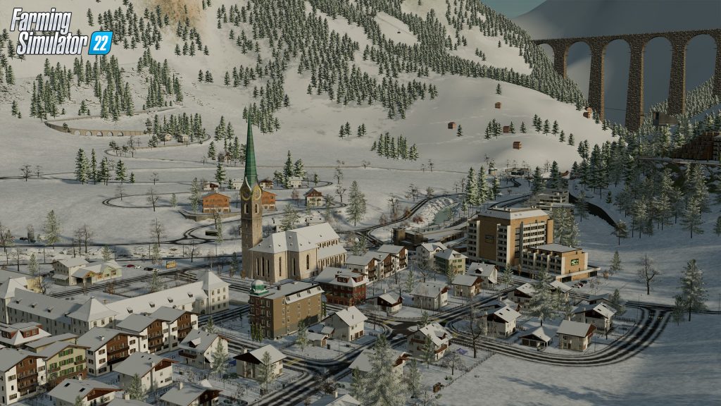 Alpenkarte Erlengrat in FS22 (Screenshots) 