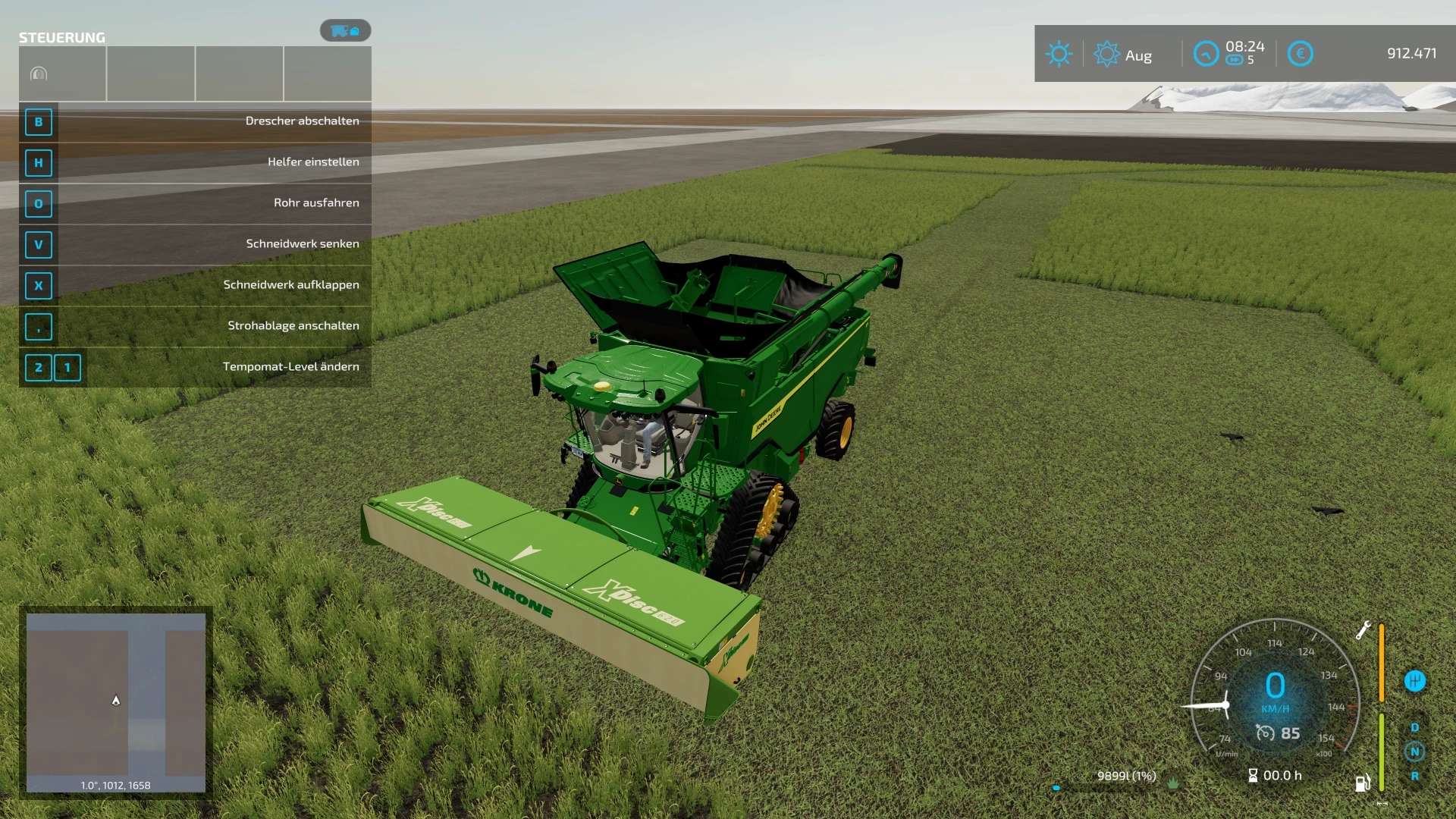 Krone Xdisc Rasenmäher 30m V1000 Mod Landwirtschafts Simulator 19 Mods Ls19 Mods 1645