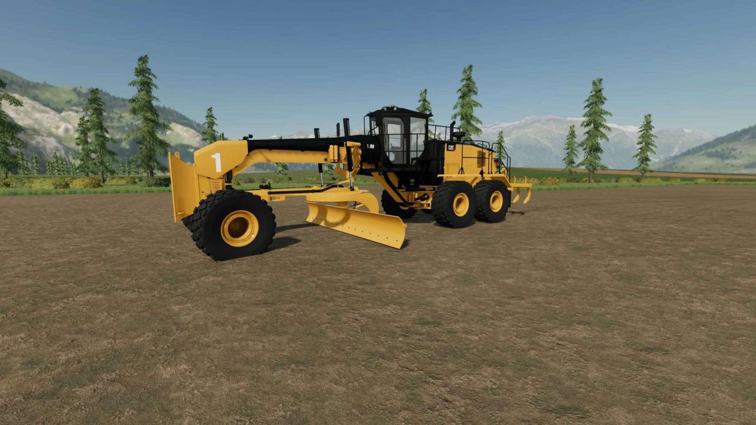 FS22 Cat Grader 18M3 v1.0.0.0 | Landwirtschafts Simulator 25 Mods ...