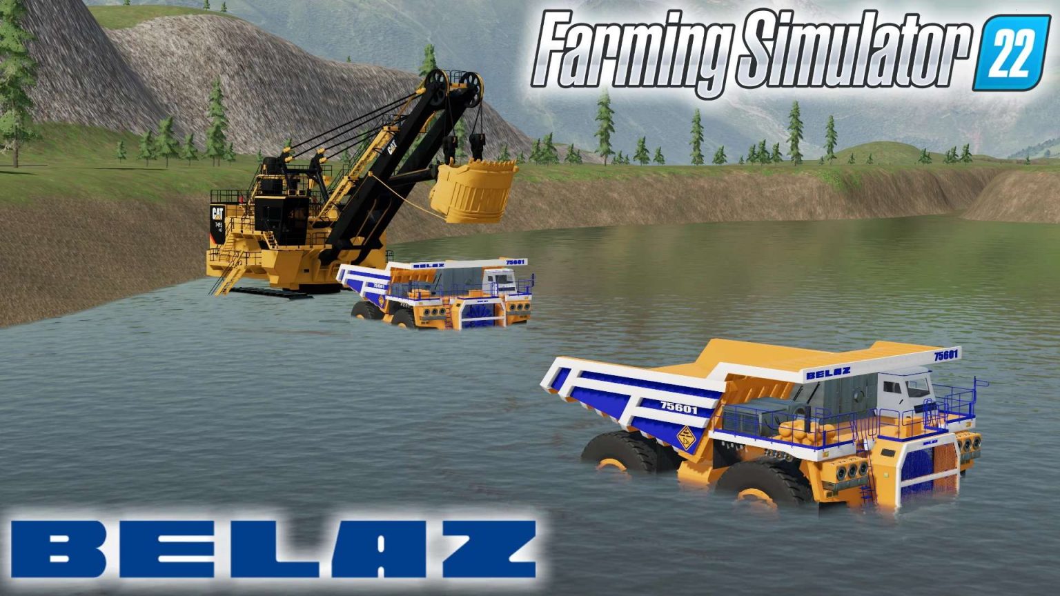 Belaz 75601 Mining Truck V1000 Mod Landwirtschafts Simulator 19