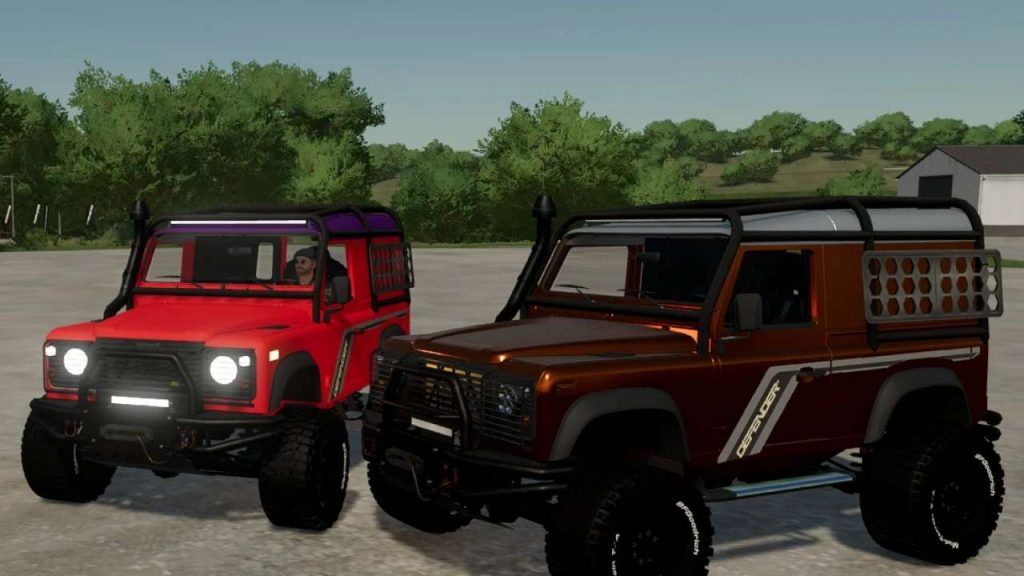 Land Rover Defender 90 v2.0.0.0 Mod | Landwirtschafts Simulator 25 Mods ...
