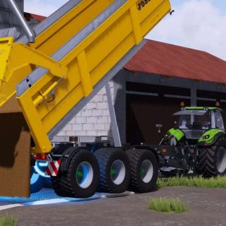 Joskin TransSpace 8000 V1 0 0 0 Mod Landwirtschafts Simulator 19 Mods LS19 Mods