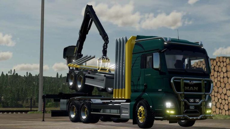 Man Tgx Forest Special V2000 Mod Landwirtschafts Simulator 19 Mods Ls19 Mods 8550