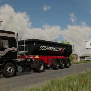Schwarzmüller Dumper v1.0.0.0 Mod | Landwirtschafts Simulator 25 Mods ...