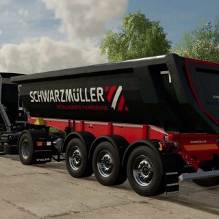 Schwarzmüller Dumper v1.0.0.0 Mod | Landwirtschafts Simulator 25 Mods ...