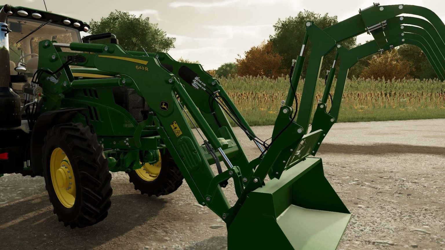 John Deere 643r Bearbeiten V1000 Mod Landwirtschafts Simulator 19 Mods Ls19 Mods 7633