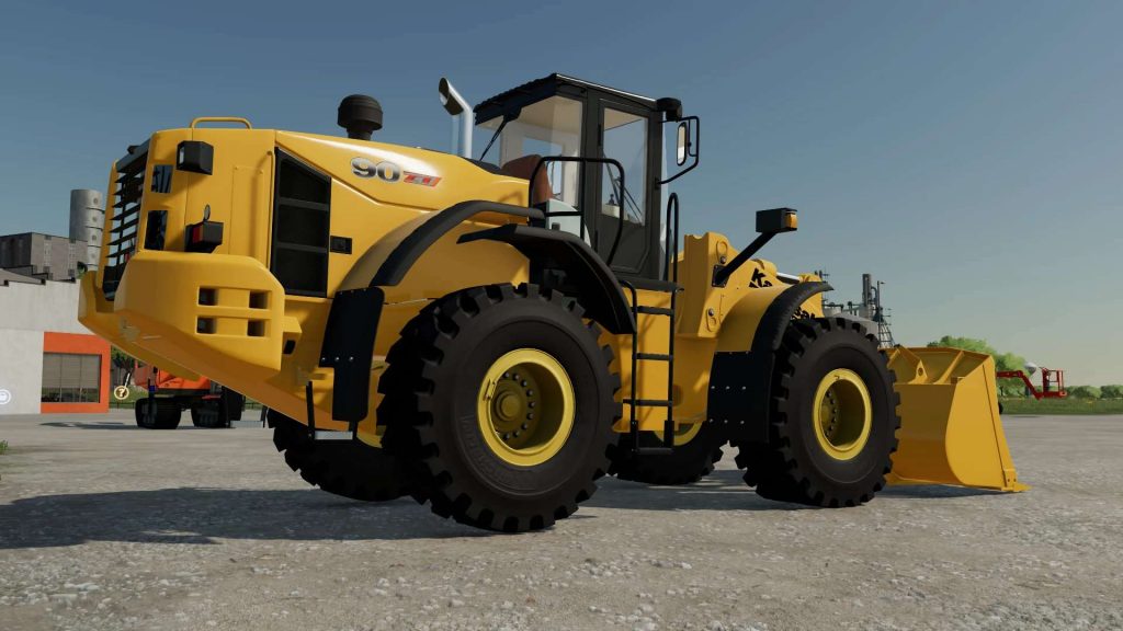 Track Loader Fs19 Mod Kawasaki 90Z7 Radlader v1.0.0.0 Mod | Landwirtschafts Simulator 25 Mods ...