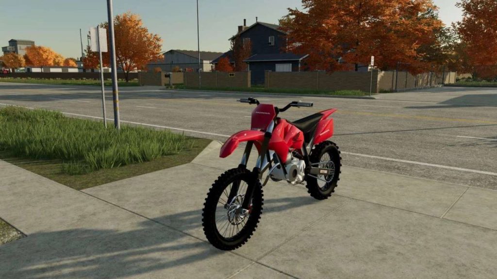 Honda Dirtbike v1.2.0.0 Mod | Landwirtschafts Simulator 25 Mods / LS25 Mods