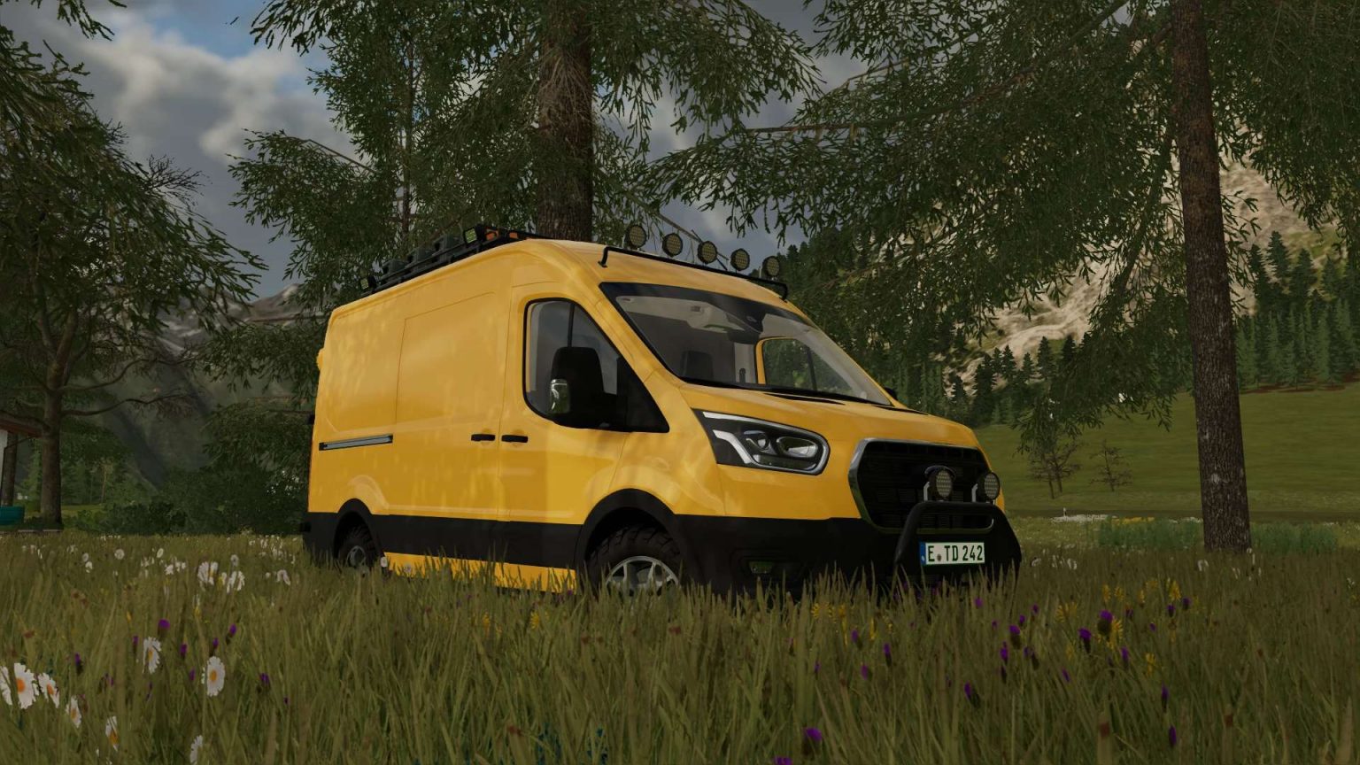 Ls11 Transit Ford Transit MK8 v1.0.1.7 Mod | Landwirtschafts Simulator 25 Mods ...