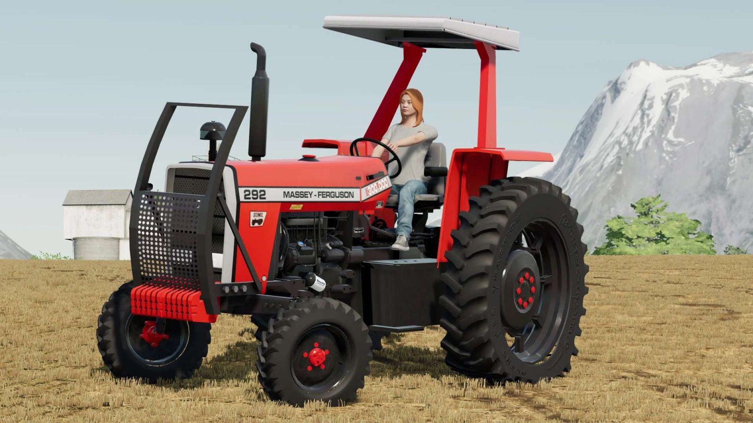 Massey Ferguson 290/292 v1.0.0.0 Mod | Landwirtschafts Simulator 19 ...