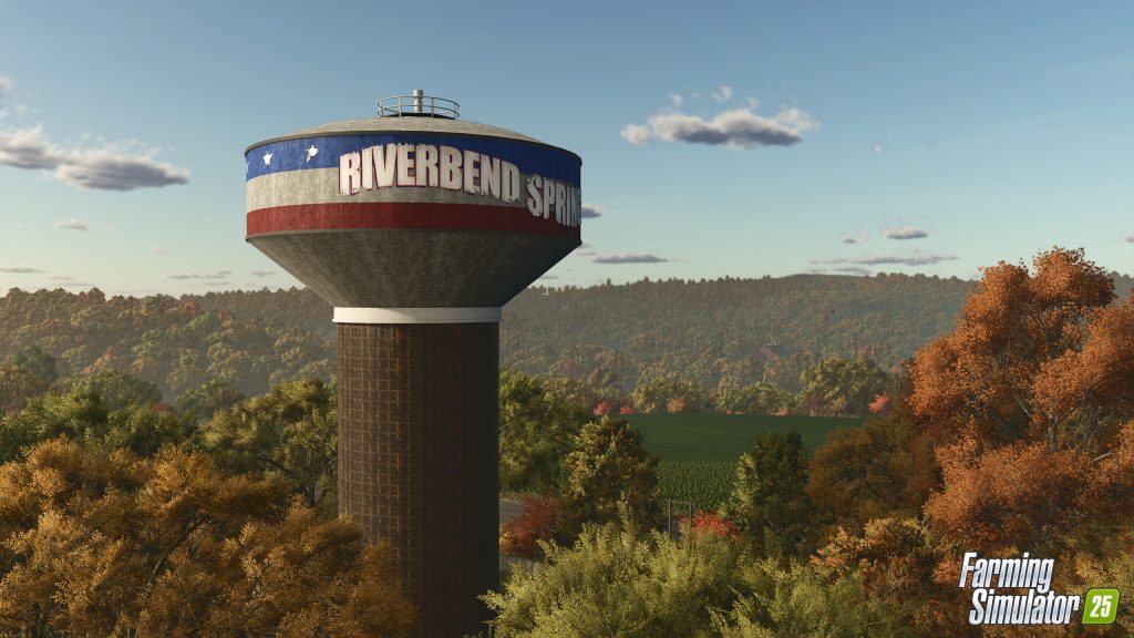 Die US-Karte: Riverbend Springs im Landwirtschafts-Simulator 25 