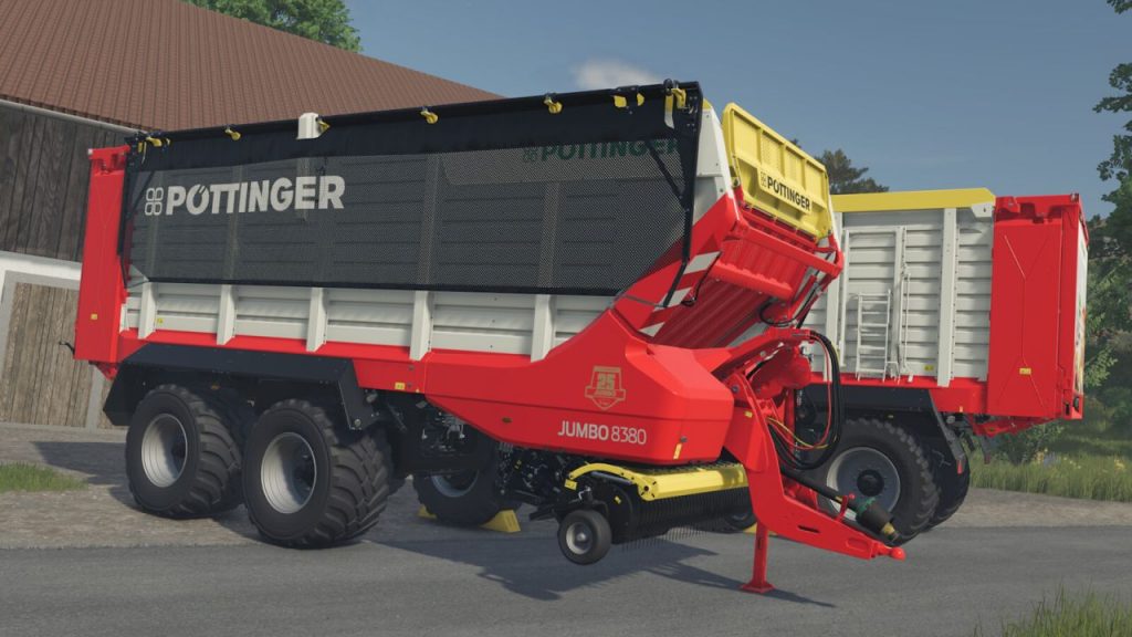 Pöttinger Jumbo 8380 DB V1.0.0.0 Mod | Landwirtschafts Simulator 25 ...