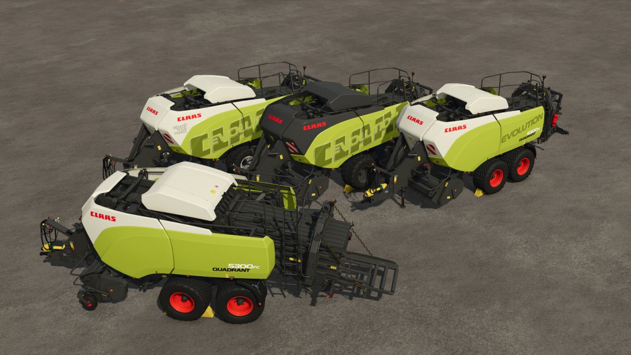 CLAAS Quadrant 5300 FC Evolution V1.1.0.0 Mod | Landwirtschafts ...