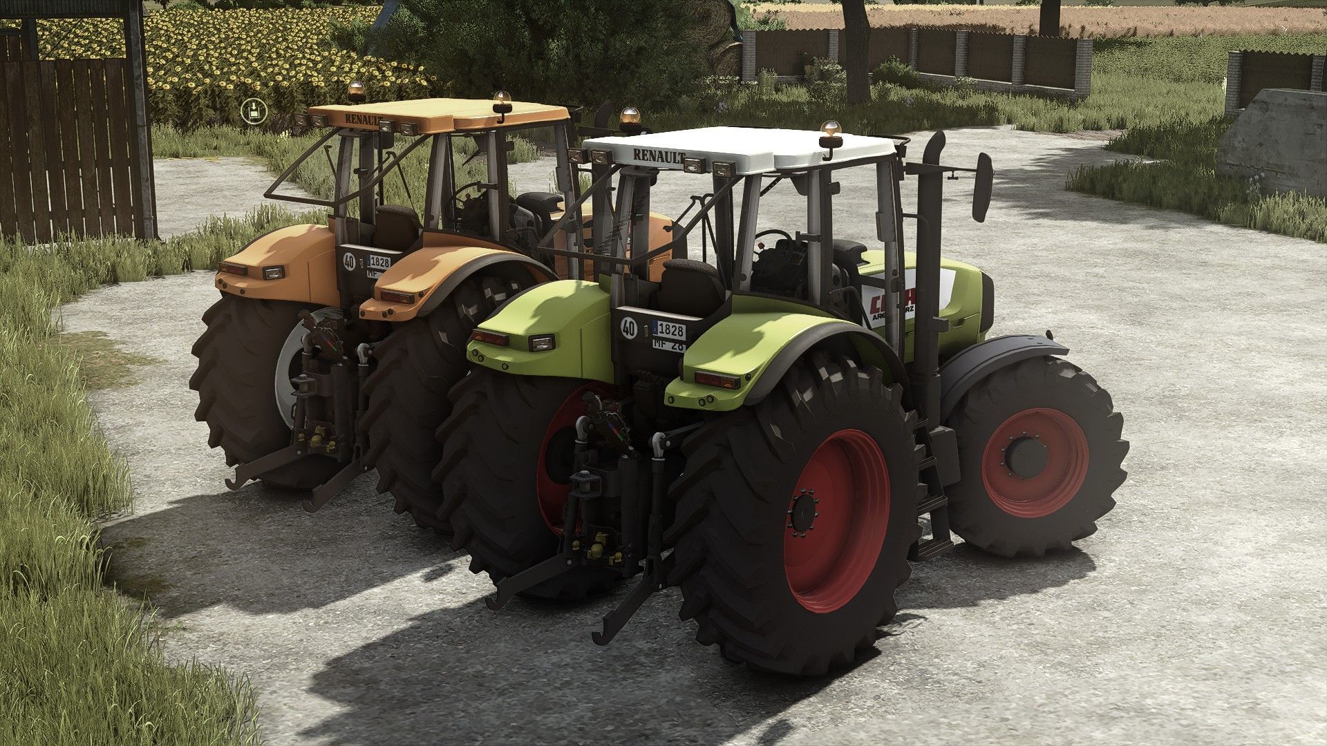 CLAAS / Renault Ares 836 RZ (Rust Edition) V1.0.0.9 Mod ...